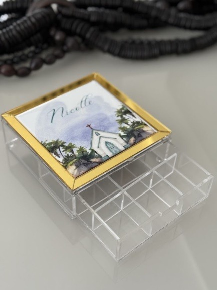 Porta-joias P com Gaveta