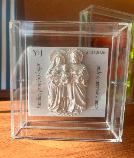 Medalha Sagrada Família Corpo Inteiro